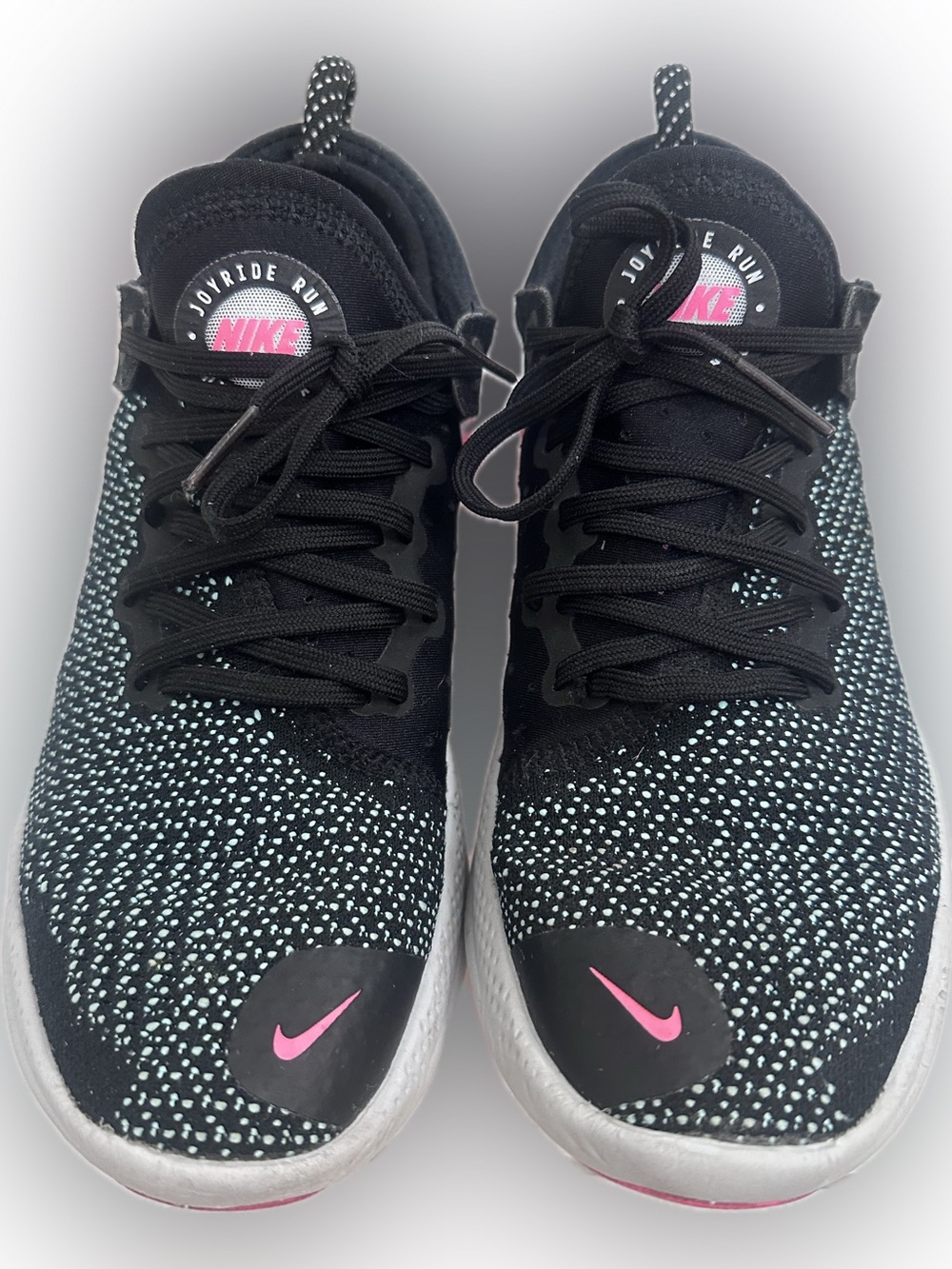 Nike Joyride Run Women’s Black with Pink and Mint Speckle
